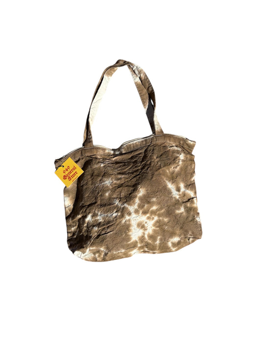 Organic Cotton Dyed Zip Tote